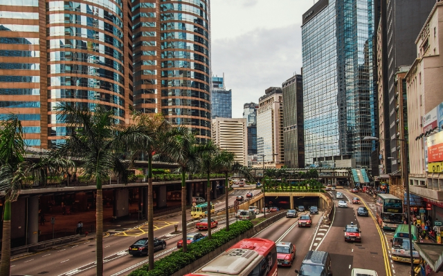 香港城市街景